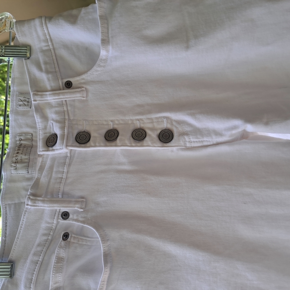 Lucky Brand White Women's Jeans Size 4 #78 - Picture 7 of 8